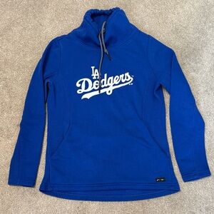 Levelwear Blue MLB Los Angeles Dodgers Cowl Neck Sweatshirt Size S